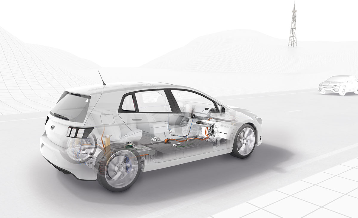 Data recording during a test drive Sono Sion