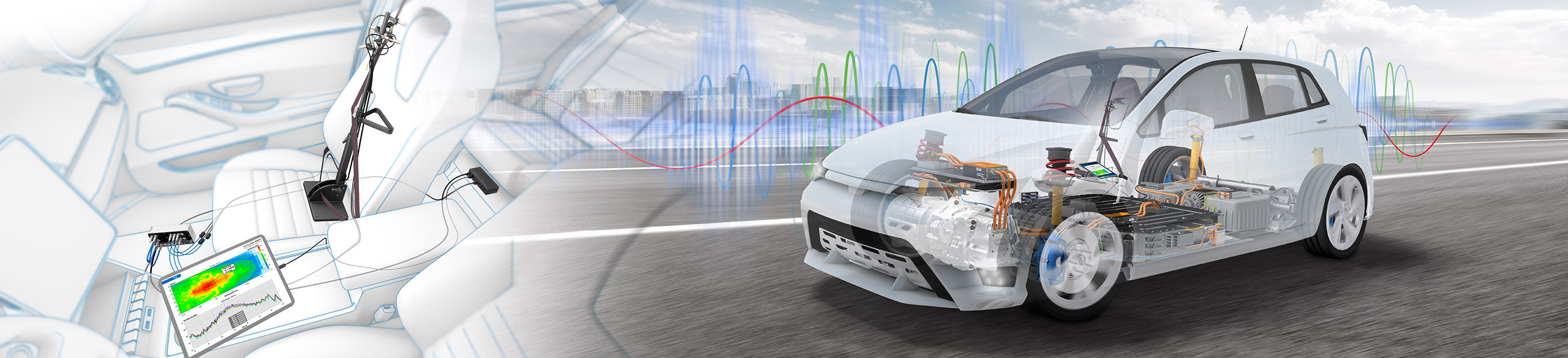 High-voltage Measurement Technology and NVH in Mobile Testing