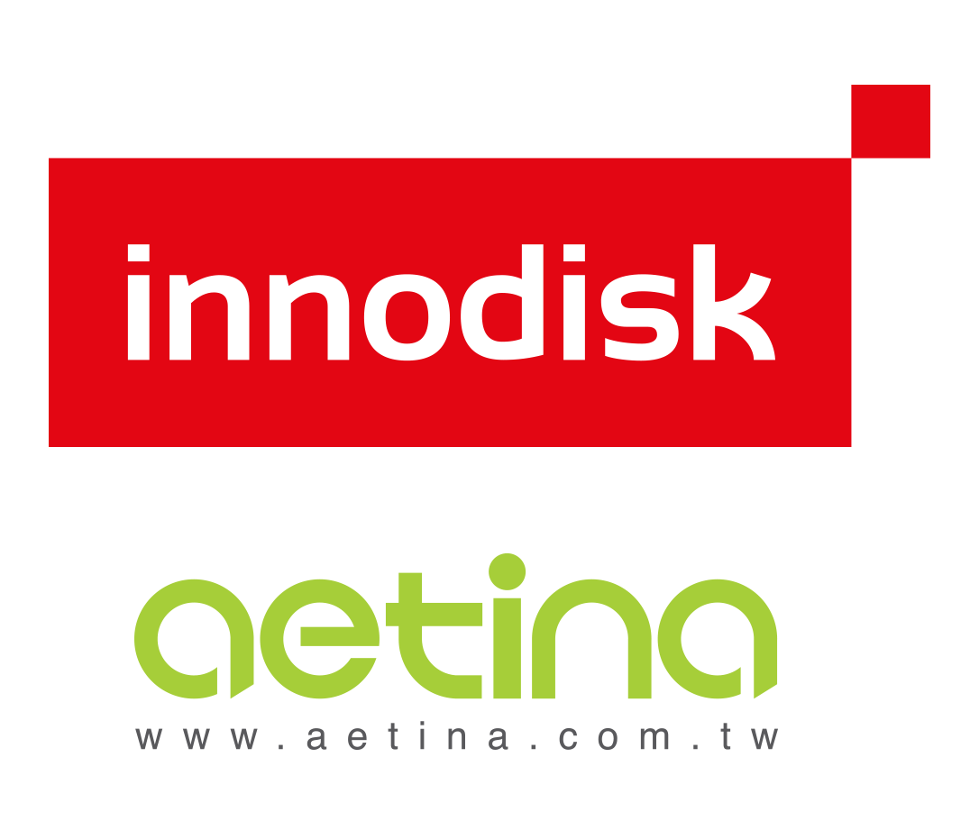 Logo Innodisk und Aetina