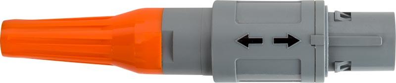 The double-insulated multi-channel cables with fully insulated plastic connectors play an important role in the system