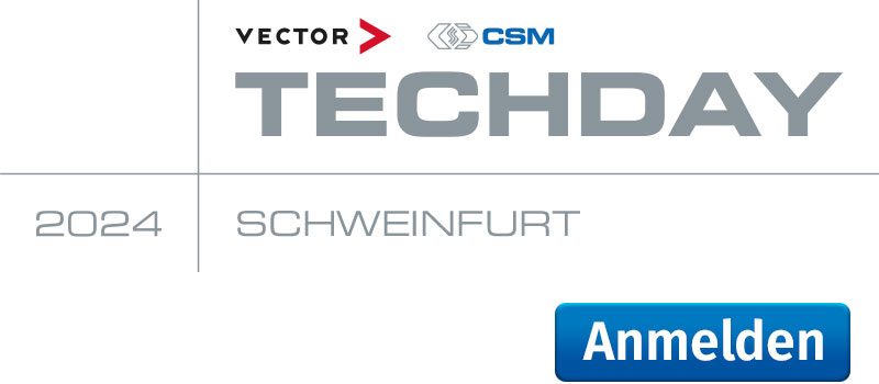 Vector CSM TechDay Schweinfurt 2024 Logo