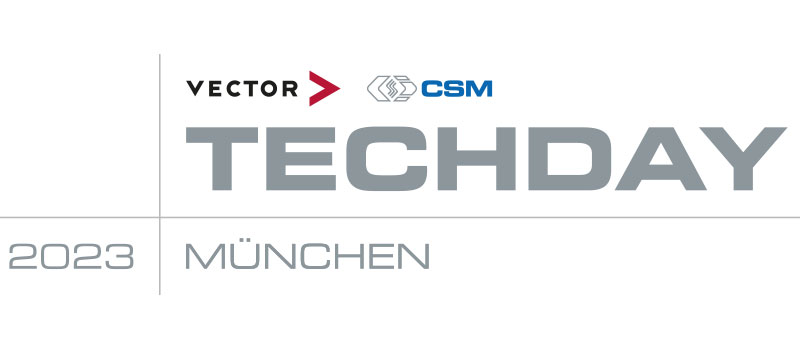 Vector CSM TechDay München 2023 Logo