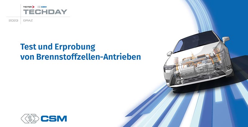 Vector CSM TechDay Vortrag - FuelCell